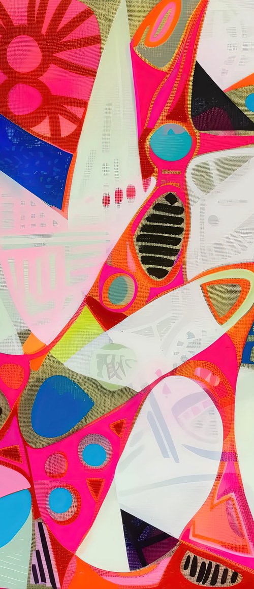 Fragments of Pink Joy #4 by V+V Kniazievi