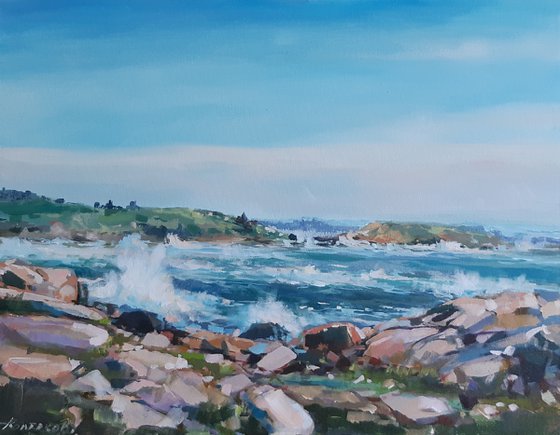 Seascape (plein air)