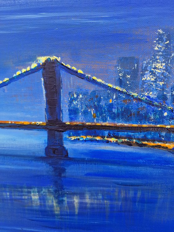 Light traces in New York