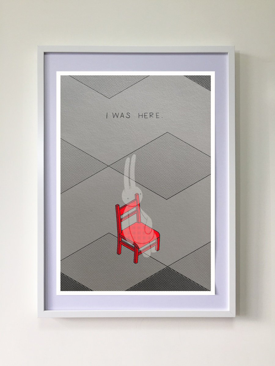 Animal Giclee Print By Mr Clement, 17 X 23", I Was Here, Original Artwork