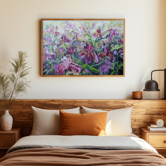 Whispers of Flowers. Floral landscape
