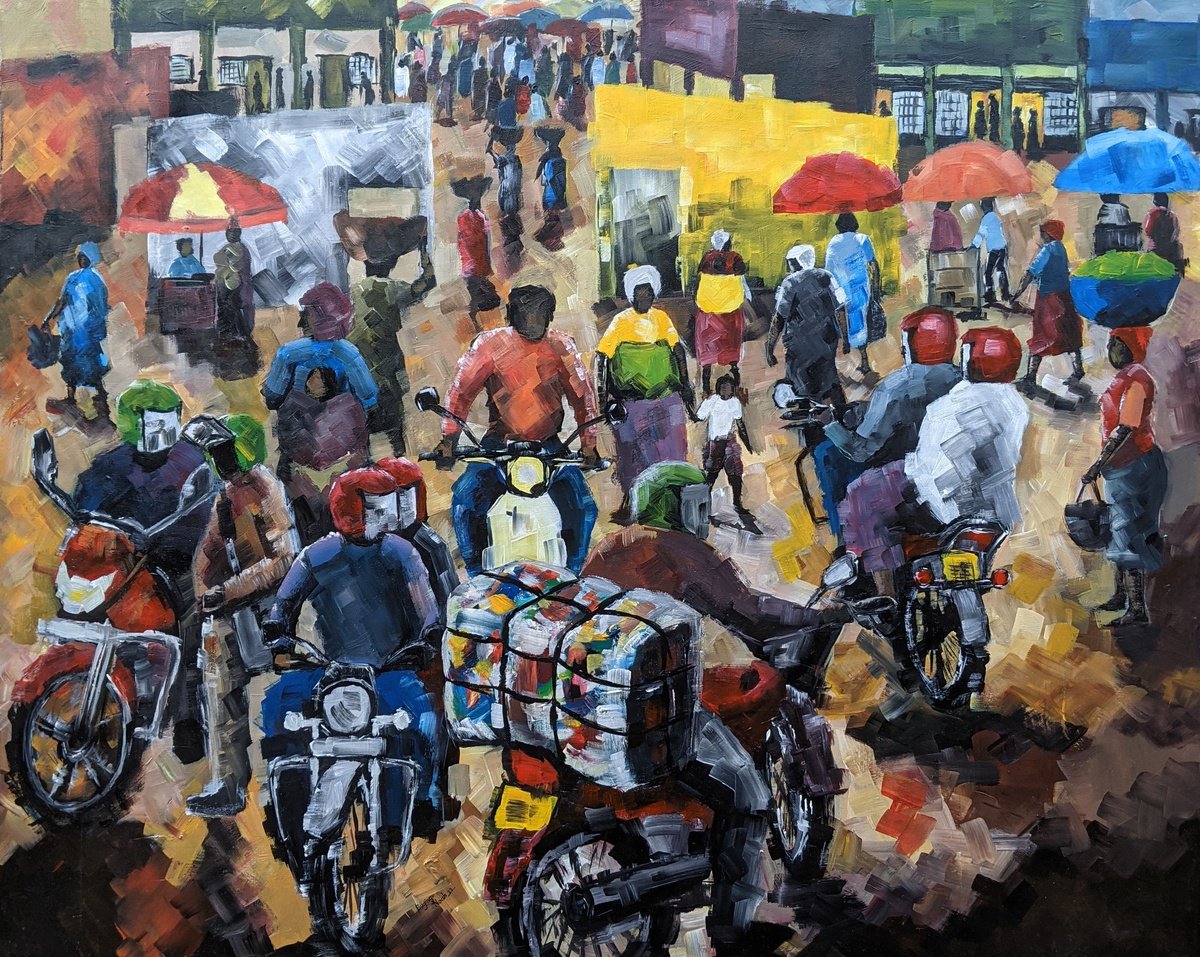 AT THE GATE OF THE MARKET by BUGINGO Noah