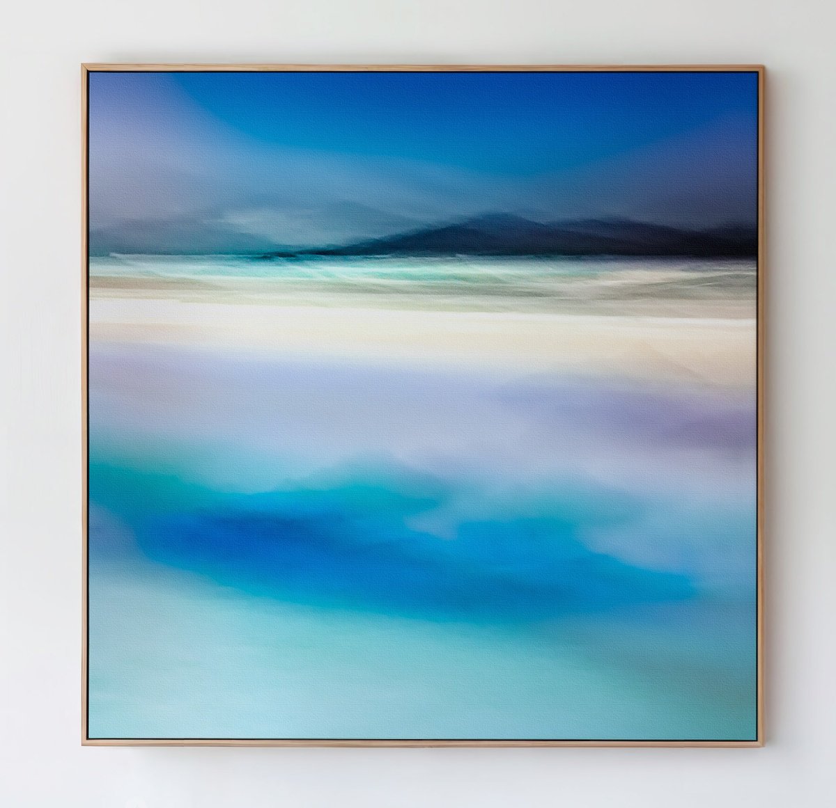 Impressionistic Photograph , Hebridean Silk By Lynne Douglas, 49 X 49, Artwork For Sale On Artfinder