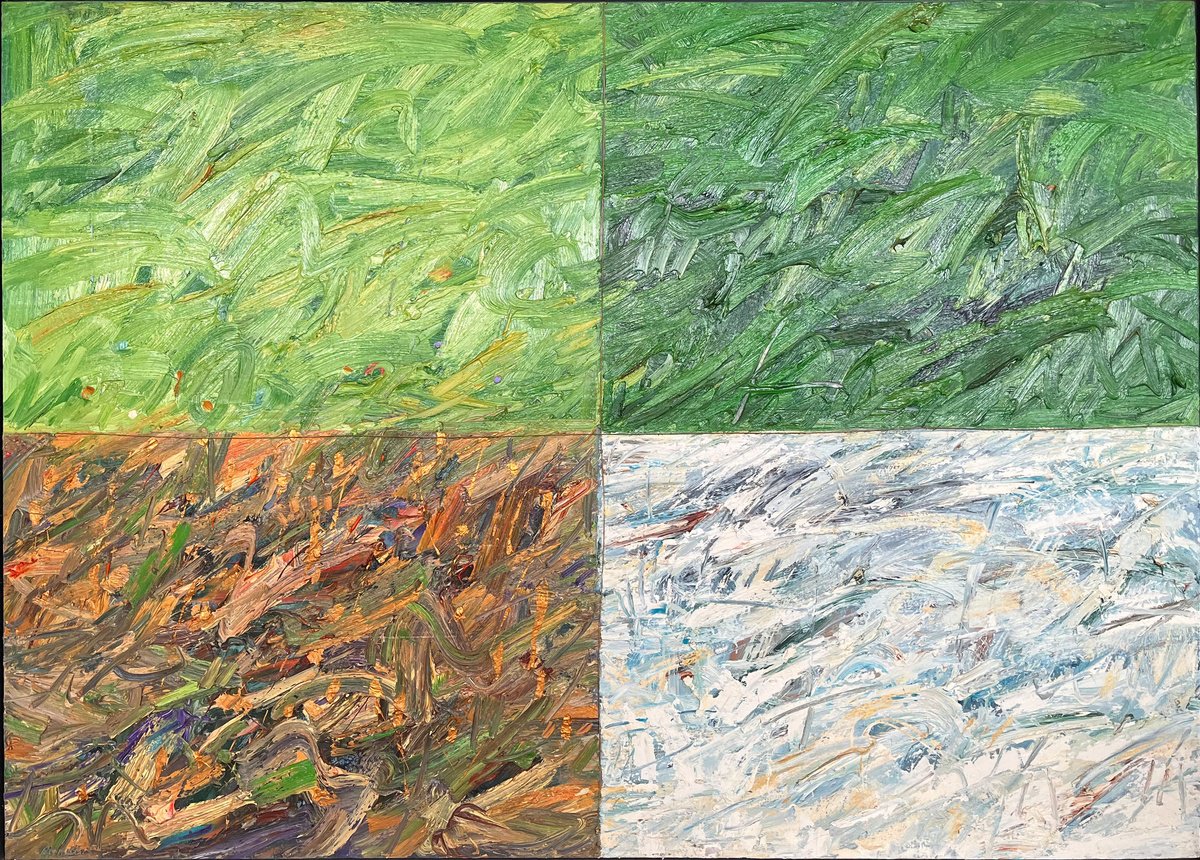 Seasons By Gastone Cecconello, 81 X 57, Artwork For Sale On Artfinder