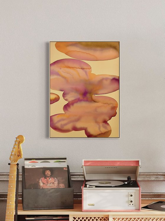 Fleurs #1 - Floral abstract