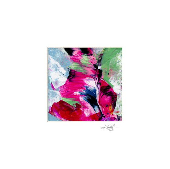 Blooming Magic 195 - Abstract Floral Painting by Kathy Morton Stanion