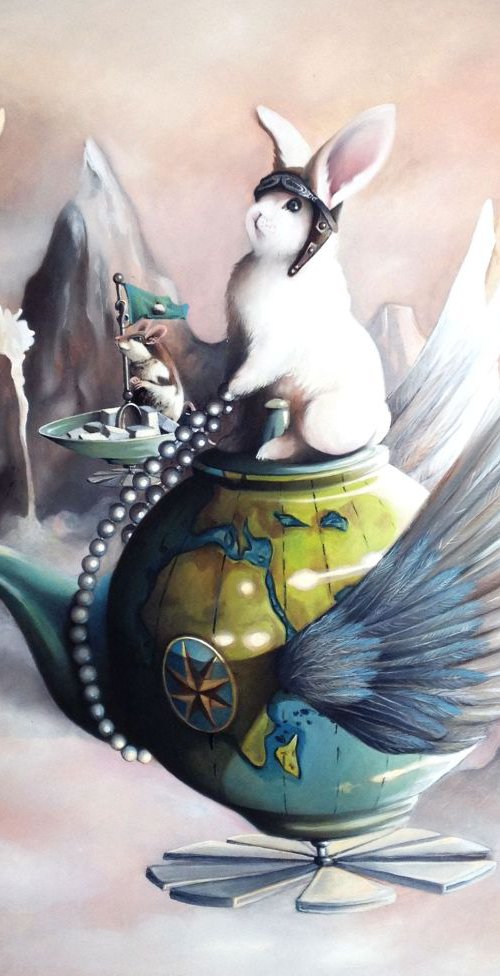 Tea Milk Trip ( reserved work) by Valentina Toma' aka Zoe Chigi