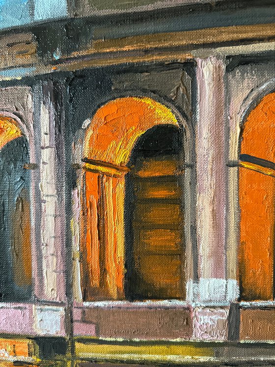 " The echo of the Colosseum "