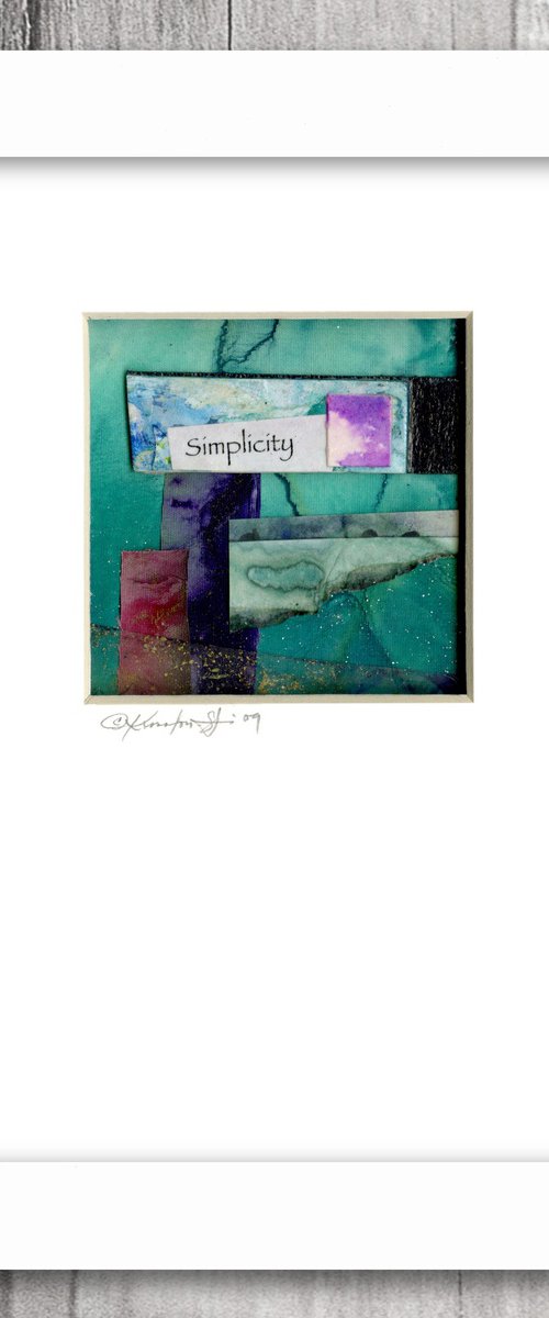 Simplicity by Kathy Morton Stanion