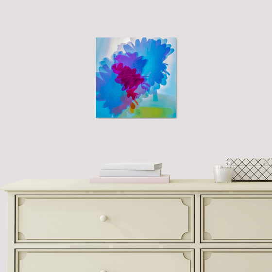Psychedelic Flowers #4 Limited Edition 1/50 10x10 inch Photographic Print.