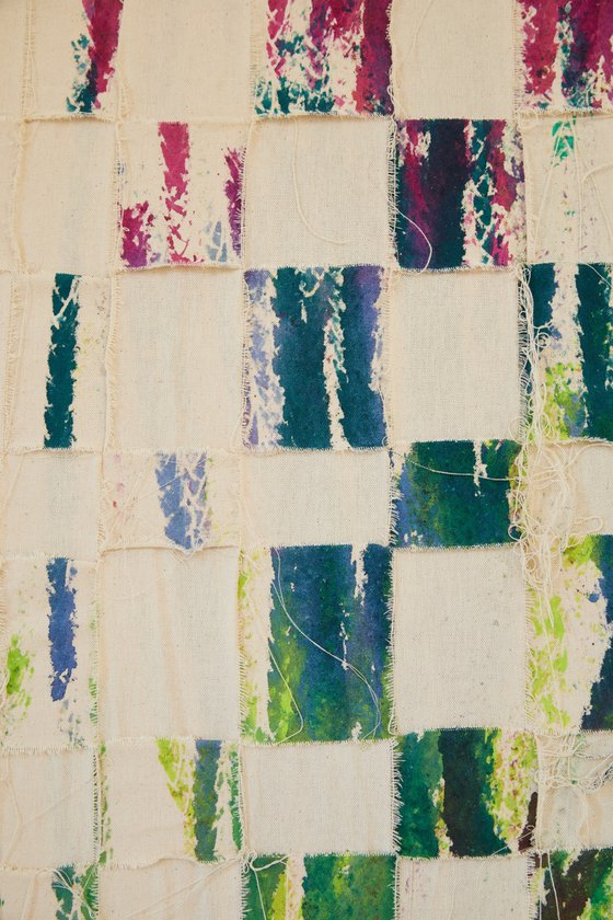 Imprints / Green Pink Blue Yellow Brown