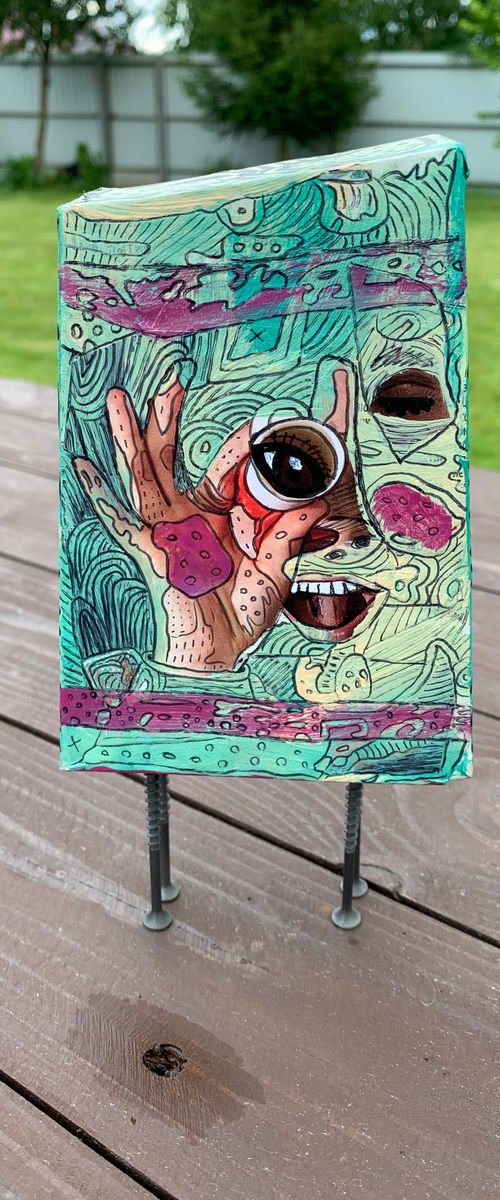 Wood human #20 by Pavel Kuragin
