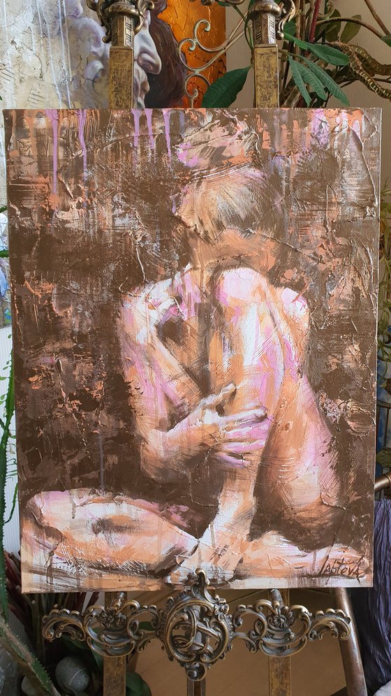 Painting Nude woman