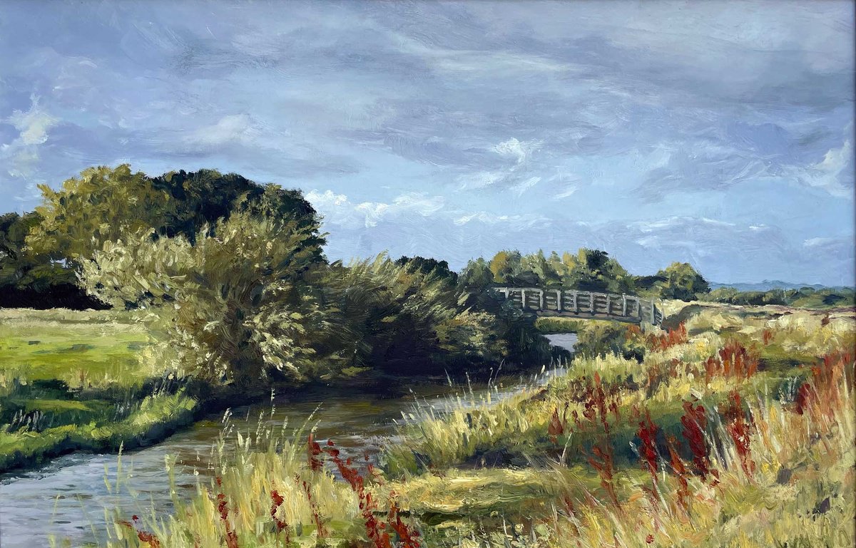 The Bridge at Henfield, River Adur. by Danny McBride