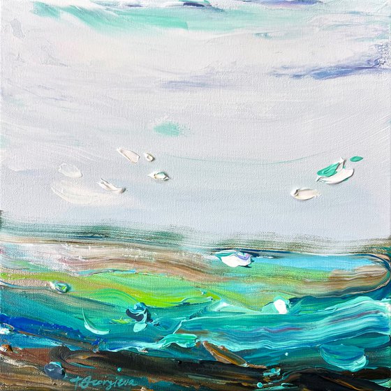 Coastal 74 - triptych