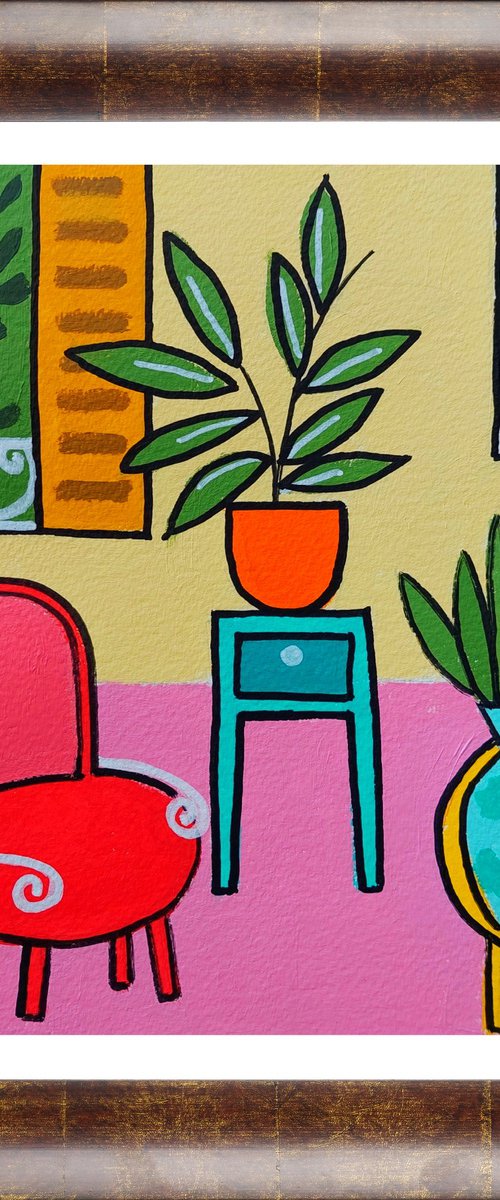 The Red Chair by Jan Rippingham