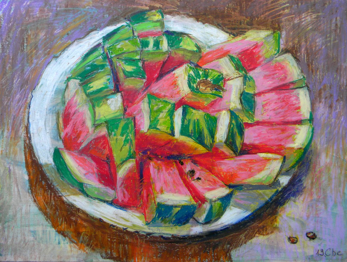 Watermelon by Liudmyla Chemodanova