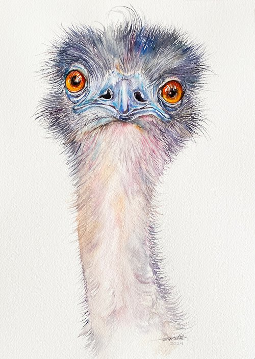Oliver the Emu by Arti Chauhan