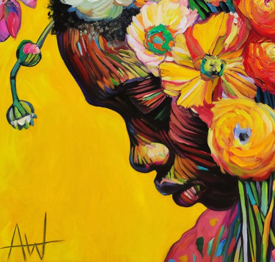 A Head Full of Flowers