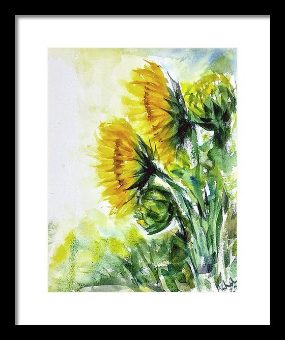 Sunflowers Inspired by Van Gogh