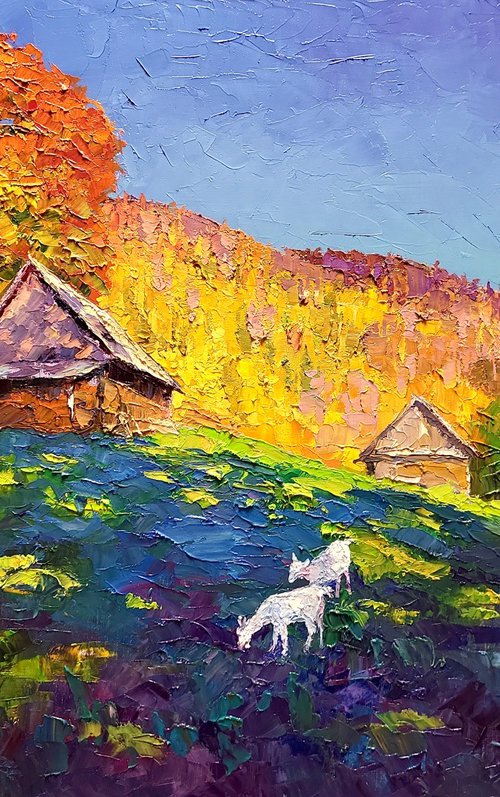 Autumn in the Carpathians by Boris Serdyuk