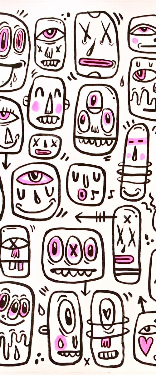The Pink Heads by Luke Crump