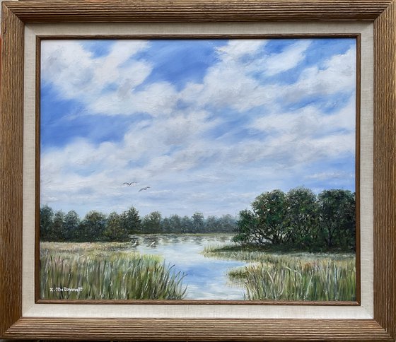 MARSH AT HIGH TIDE (SOLD)