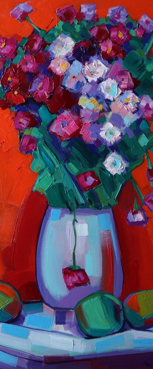 Still life with flowers by Tigran Avetyan