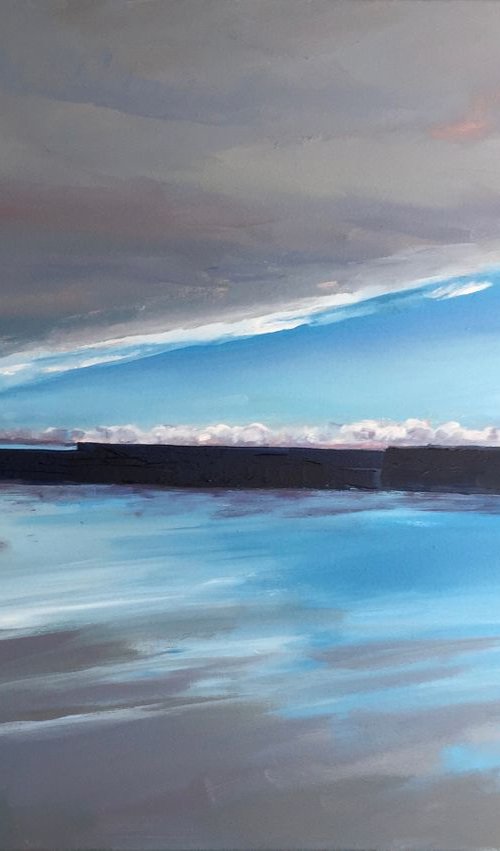 Blue Sky, Anstruther, version 2 by Stephen Howard Harrison