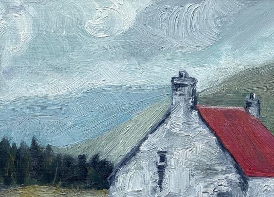 Welsh Croft with Red Roof