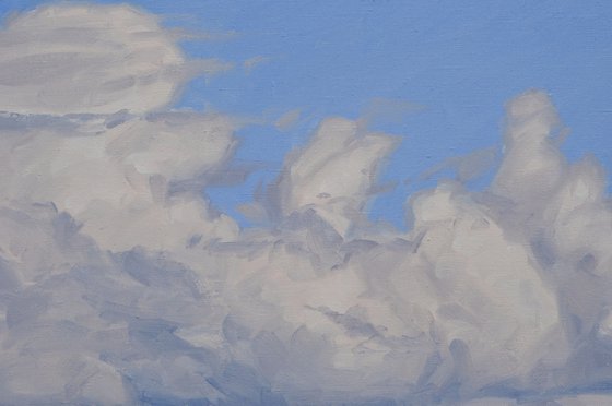 Evening Clouds over the Roches de Mariol