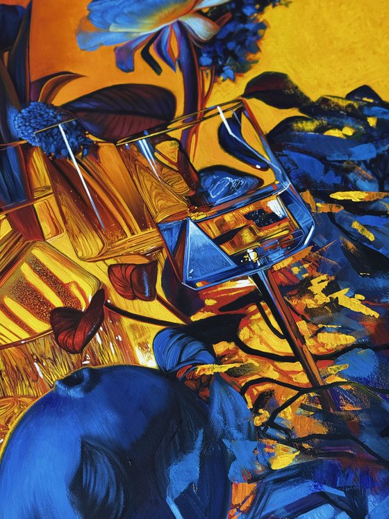 Day and night still life