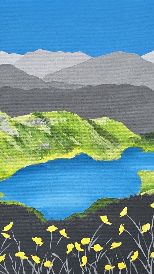 Easedale Tarn by Sam Martin