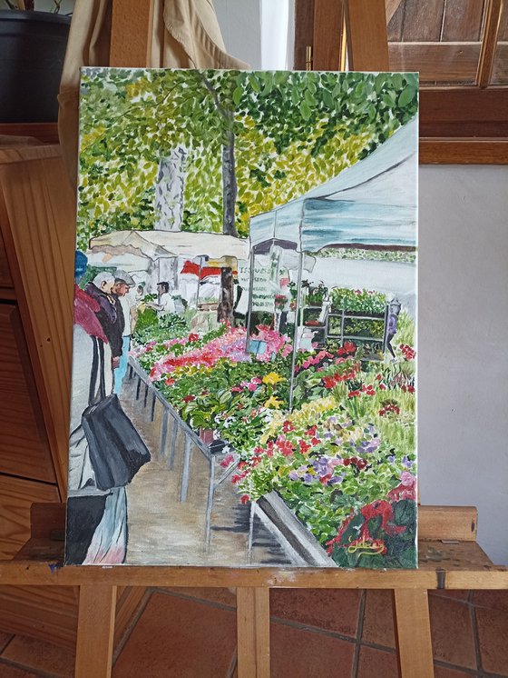 Flowers market