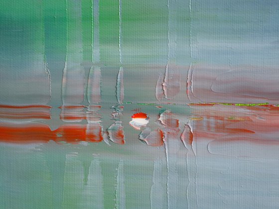 65x55cm | 25.6″x21.6″ Abstract landscape painting Modern art