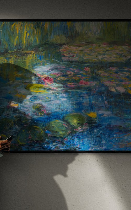 Water Lilies Garden by Alena Reit