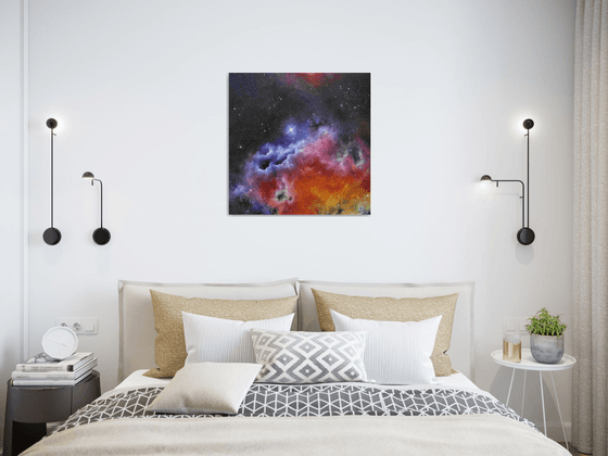 Resurrection (reworked) - Space Art, Impressionist SciArt, Astronomy