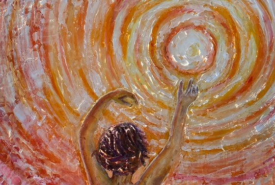 Morning Sun Salutation  Original  Painting