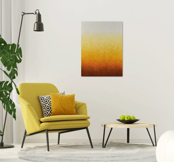 Radiance - Shimmer Series Color Field Abstract