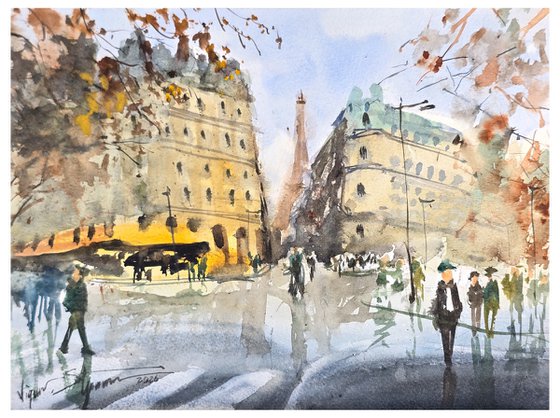 Paris after the rain