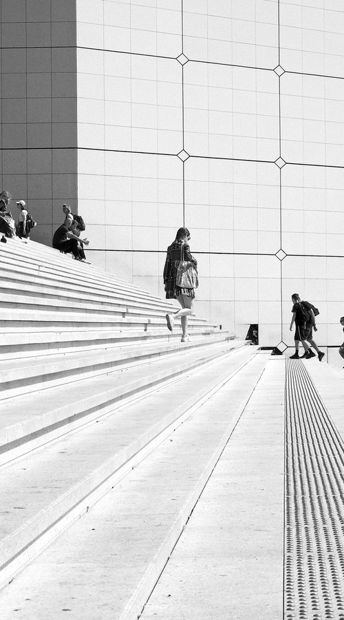 Les Marches de la Grande Arche 2 by Alex Cassels