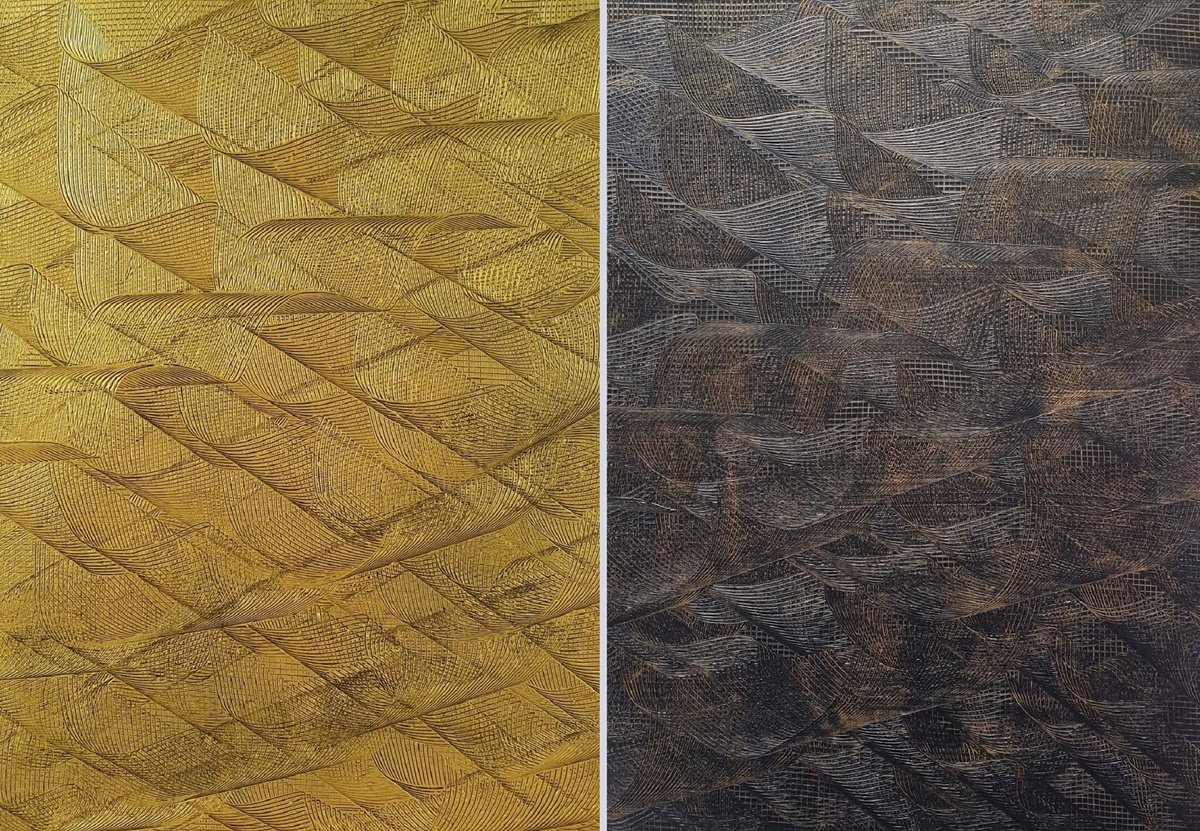 Abstract Acrylic Painting By Ivana Olbricht, 51 X 35, Loving You Is Easy, Original Artwork