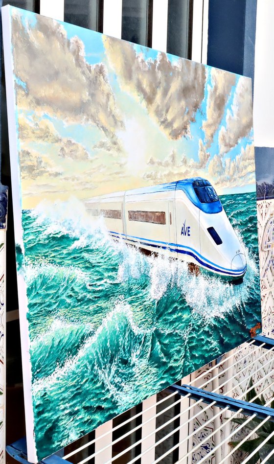 Tren AVE Transindico Sanghai  - La Azohia