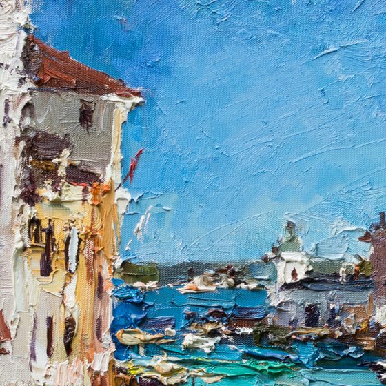 Venice Italy - Original Oil Painting