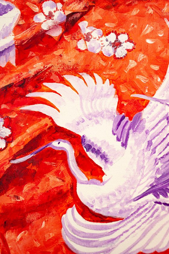 Woman in a kimono