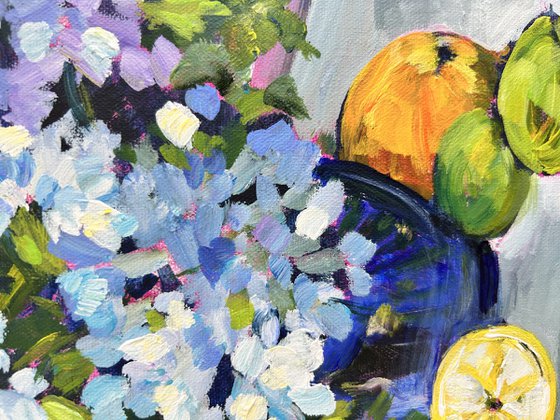 Hydrangeas and Citrus
