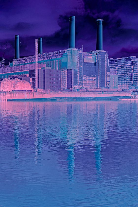 Battersea Pink Glow  : July 2021 1/20 16" x 24"