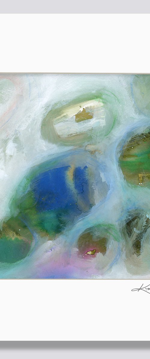 Tranquility Travels 3 - Abstract Painting by Kathy Morton Stanion by Kathy Morton Stanion
