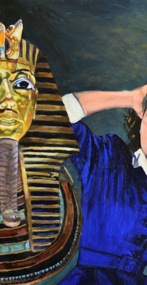 Tutankhamun's Curse by Jane Ianniello Art