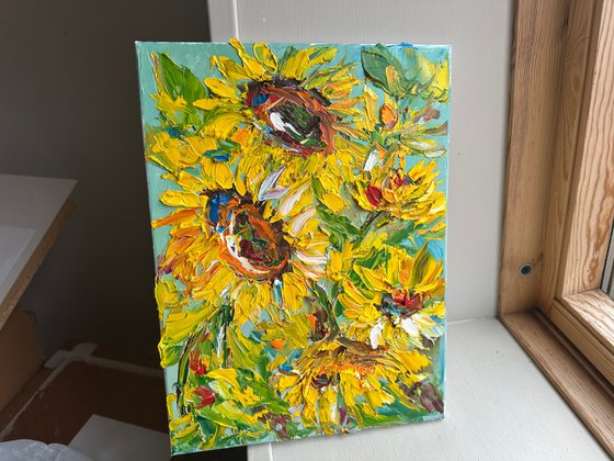 Sunflowers art